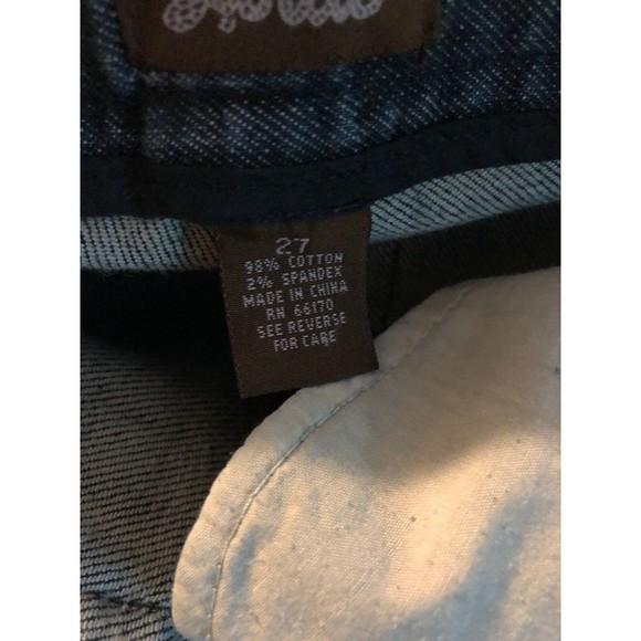 Anthropologie Louie Women's Jeans Boot Cut Distressed Size 27 X 31 - Picture 5 of 9